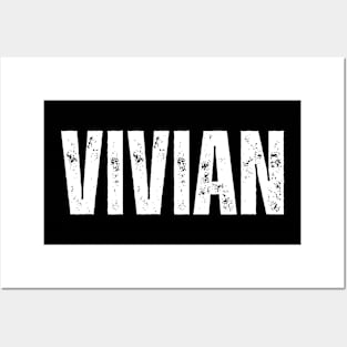 Vivian Name Gift Birthday Holiday Anniversary Posters and Art